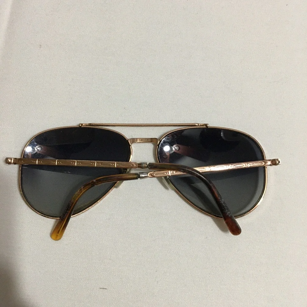 Ray-Ban RB3625 New Aviator 9202/3F Sunglasses Unisex 58mm Gold Blue Italy